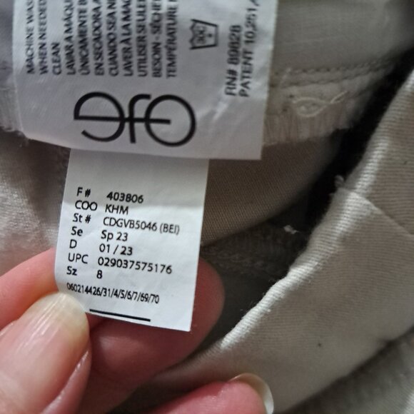 Gloria Vanderbilt Jeggings Women's 8 Size All Around Slimming Effect - Picture 8 of 8